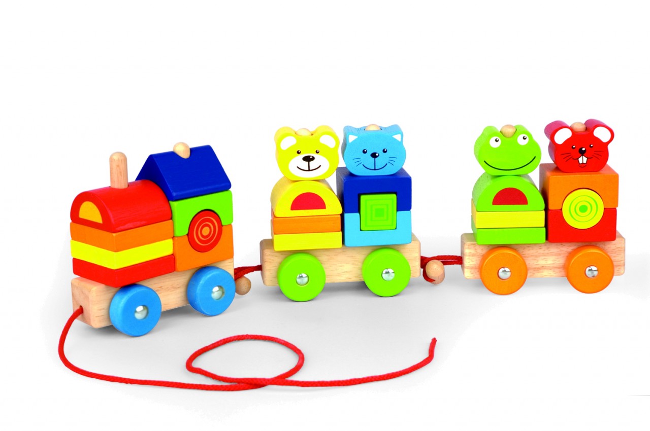 babytrainer spielzeug boot holz